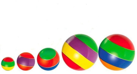 Купить Мячи резиновые (комплект из 5 мячей различного диаметра) в Козьмодемьянске 