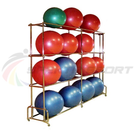 Купить Стеллаж для гимнастических мячей 16 шт в Козьмодемьянске 