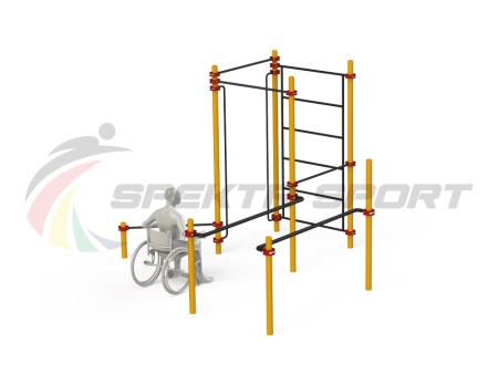 Купить Спортивный комплекс для инвалидов-колясочников WRK-D18_76mm в Козьмодемьянске 
